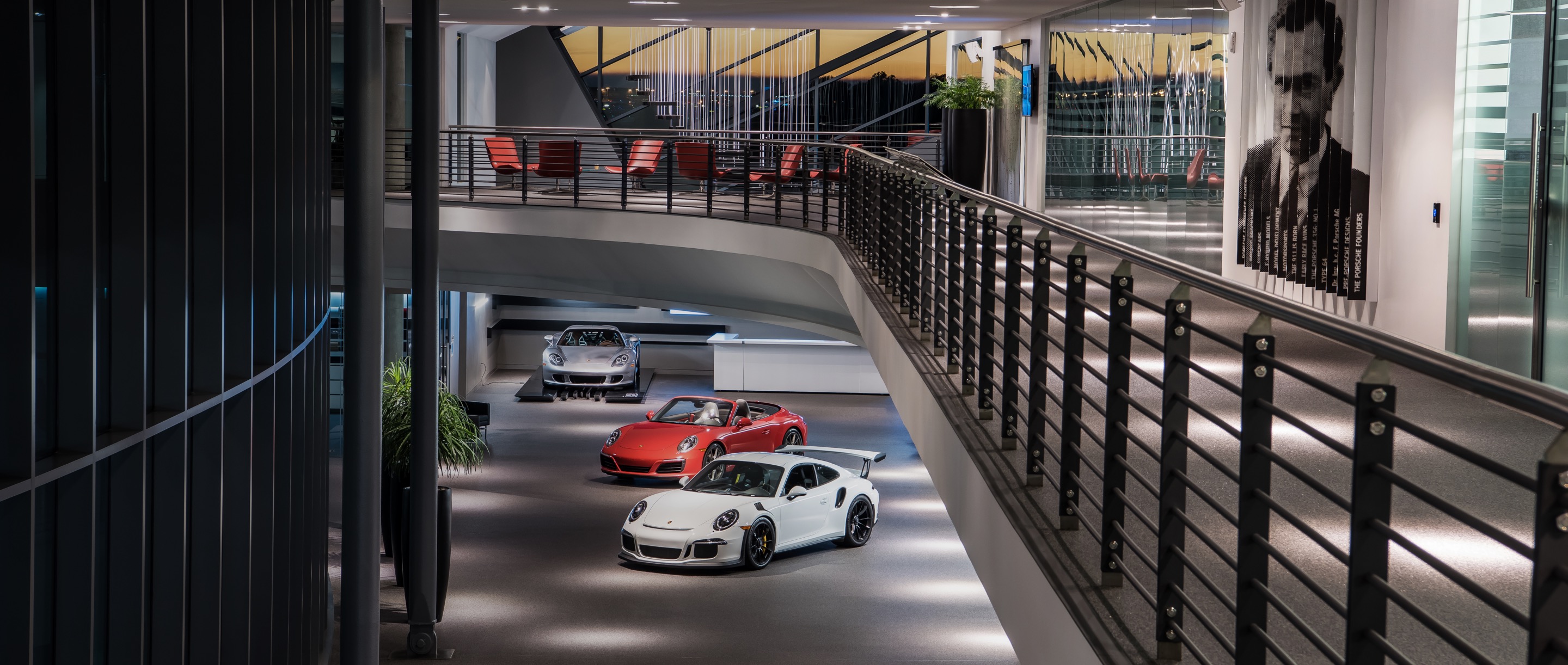 Porsche Experience Center Atlanta Off the Track Header for desktop view