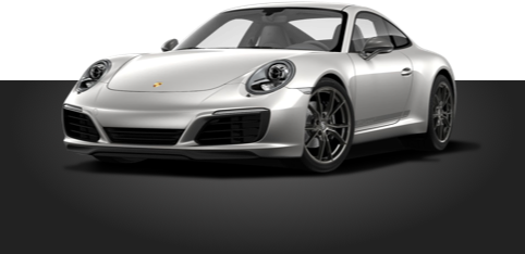 Silver Porsche 911 Carrera GTS