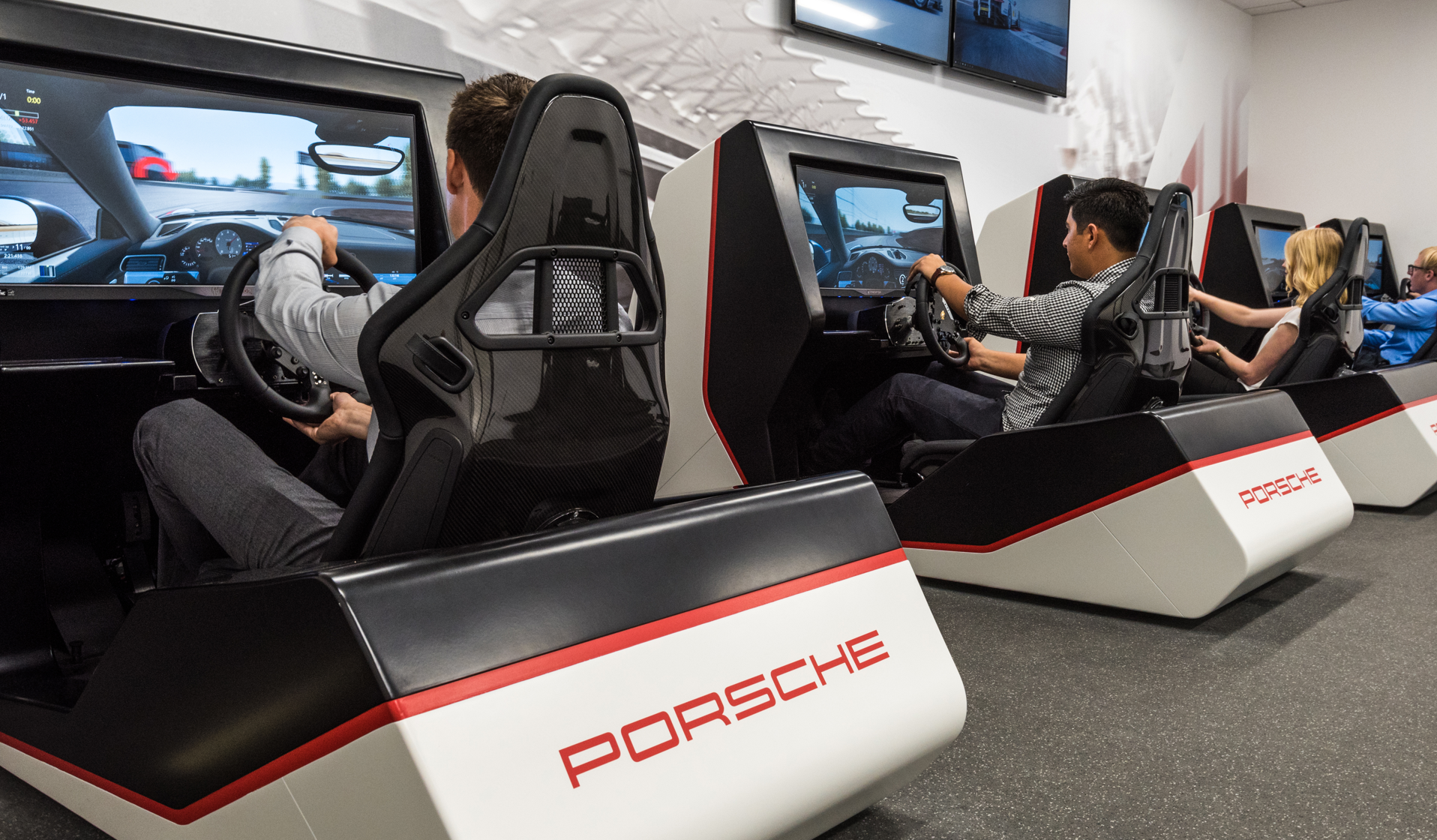 Porsche Experience Center Los Angeles Simulator Lab